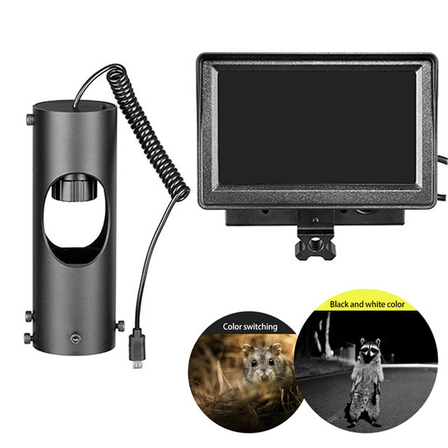 Digital low light night vision LED infrared 4.3 inch night vision telescope low light night vision