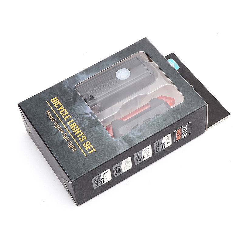 USB charging 2255 bicycle lights headlights mountain bike highlight lighting night cycling equipment accessories