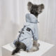 Cross-border Pet New Dog Four-leg Raincoat Cat and Dog Universal Waterproof Reflective Clothes Open Traction Mouth Raincoat