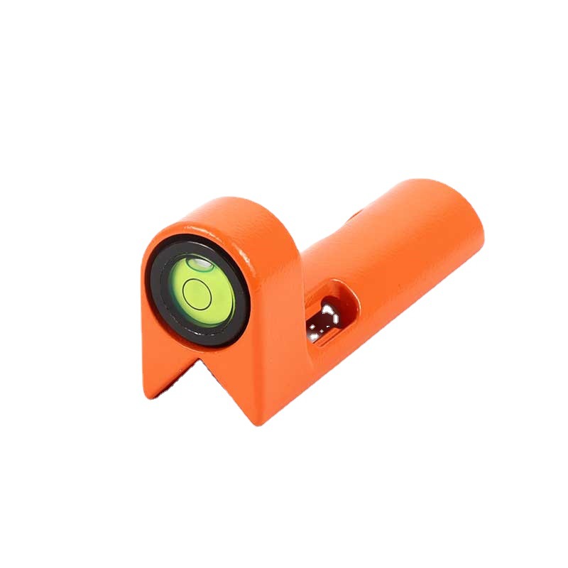 Tower ruler centering Rod horizontal bubble mapping measurement metal right angle horizontal bubble plug-in binding blister clip bubble