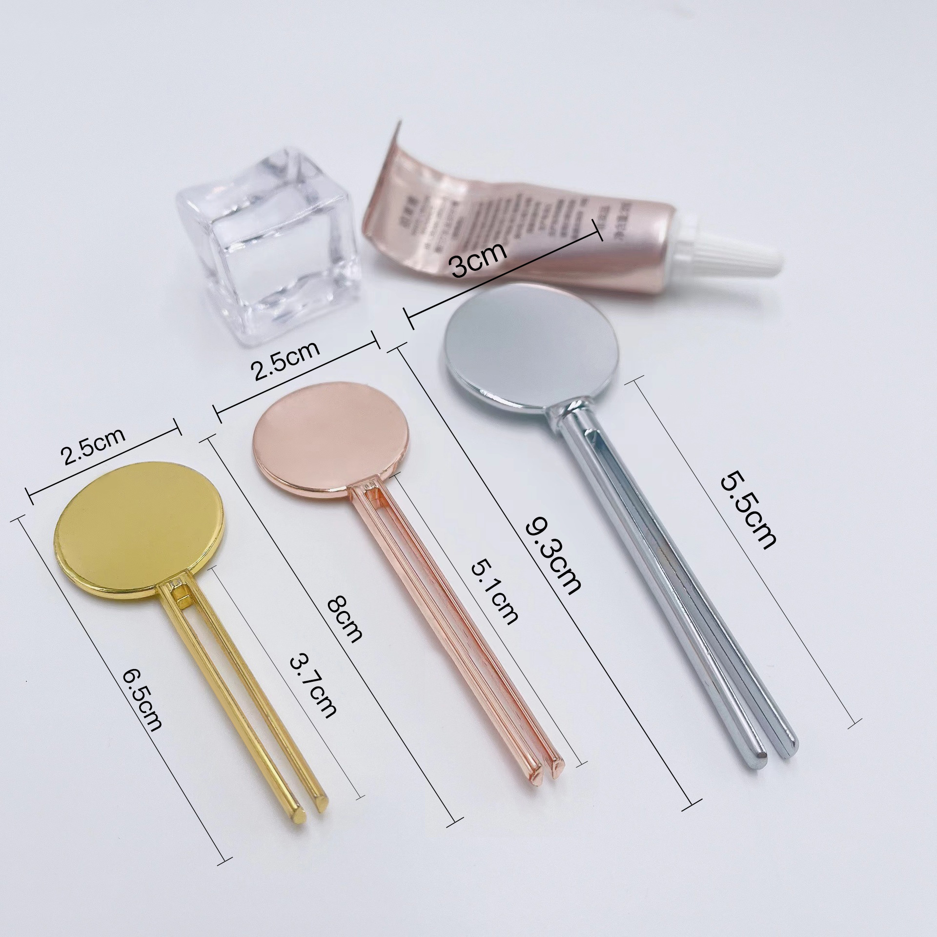 Toothpaste squeezer toothpaste squeezer Manual metal zinc alloy stainless steel toothpaste clip hand cream squeezer