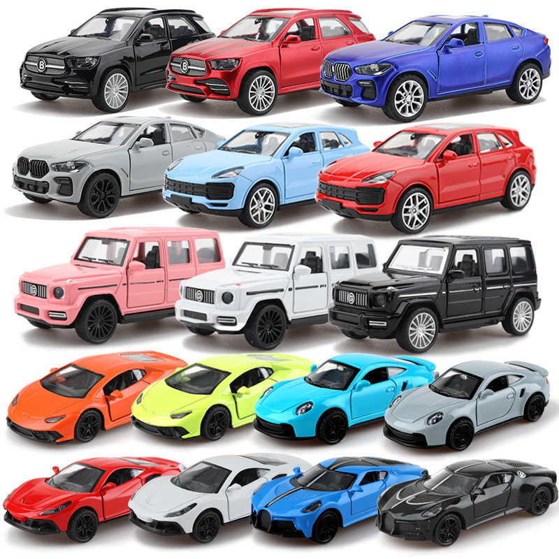 [bag] 1:43 alloy car car model boy children's toy car doll machine ornaments gift wholesale