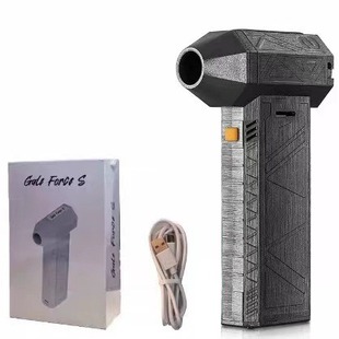 Cross-border violence turbo fan high-speed hair dryer 130000 to small air gun violence dust removal blower 8000 mA