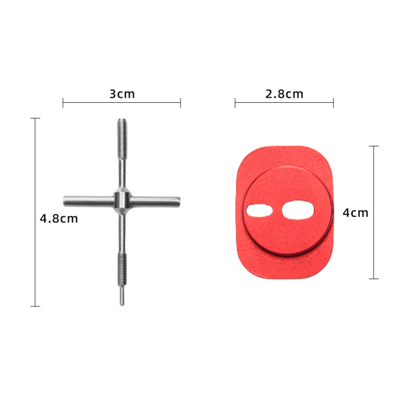 Opton wire Cup bearing pin remover fishing wheel repair modification remover DIY drop wheel ceramic bearing replacement tool