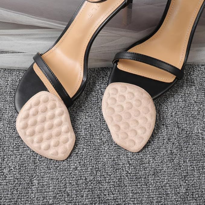 Front palm pad high heel shoes comfortable anti-wear front palm pad foot front Palm dancing bone particles massage soft shock absorption half size pad