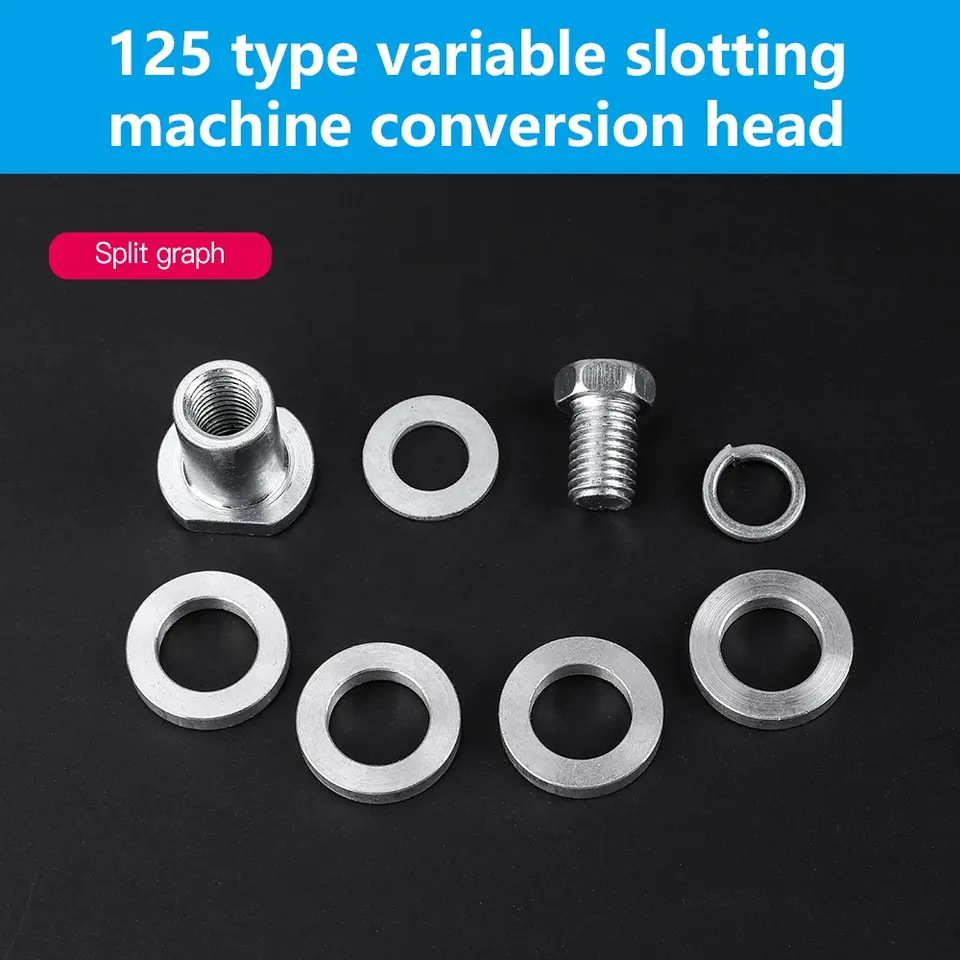 100 type angle grinder modified slotting machine hydropower slotting 125 type slotting machine conversion head angle grinder accessories