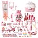 Children's doctor toy play house little doctor nurse suit girl stethoscope injection play baby medical box