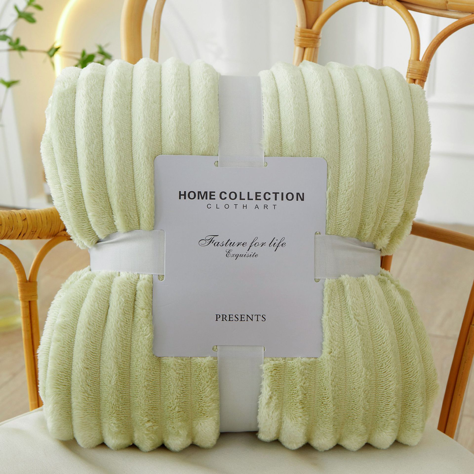Cross-border Wide Strip Solid Color Blanket Coral Fleece Blanket Faleiren Blanket Sofa Towel Air Conditioning Yoga Blanket Gift Blanket