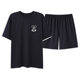 [Broken Code Welfare] Rack Cotton Couples Pure Cotton Pajamas Cotton Mo Women Men's Short Sleeve Spring and Summer Wear at Home
