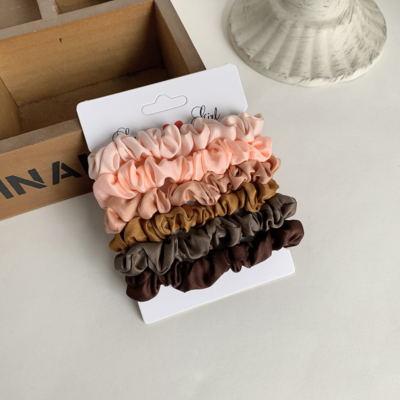 Miaode jewelry new matte small intestine hair ring cross-border European and American large intestine hair rope high-grade hair rope hair accessories wholesale