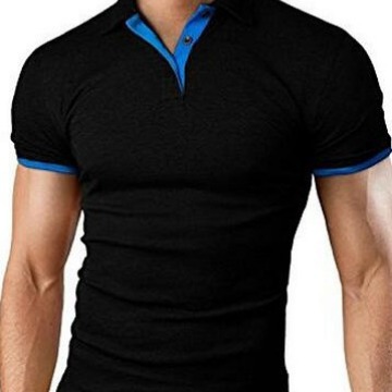 Модная футболка polo, короткий рукав