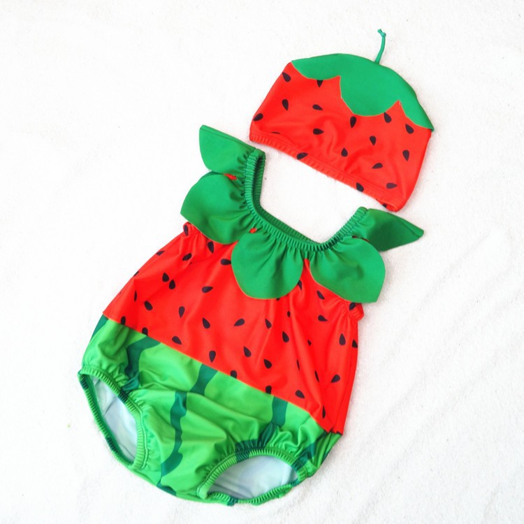 Yidu Children's Swimsuit Boys' One-piece Pineapple Swimsuit Cute Baby Children's Girl's Baby Swimsuit