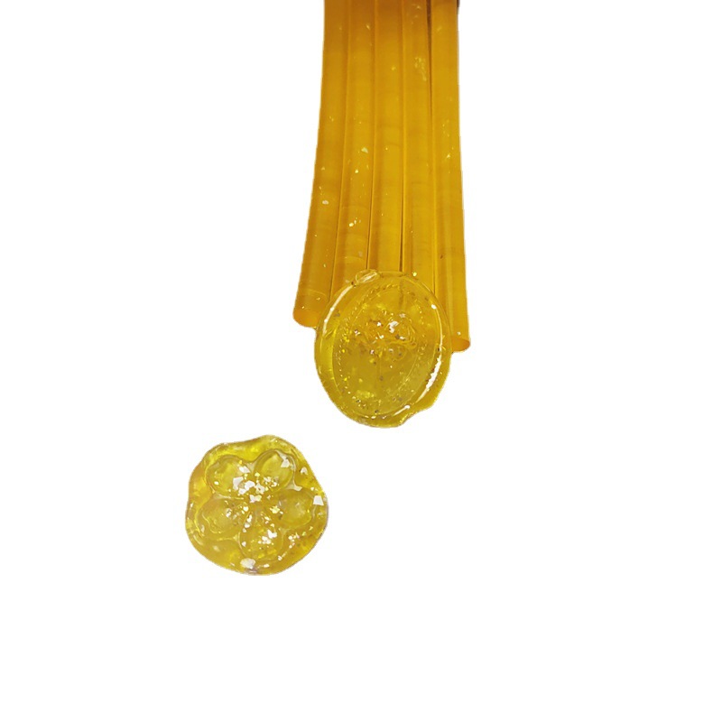 Color Transparent Monochrome Link Ceramic Wax Transparent Yellow Transparent Gold Constantly Not Broken Not Hard Transparent Color Fire Paint