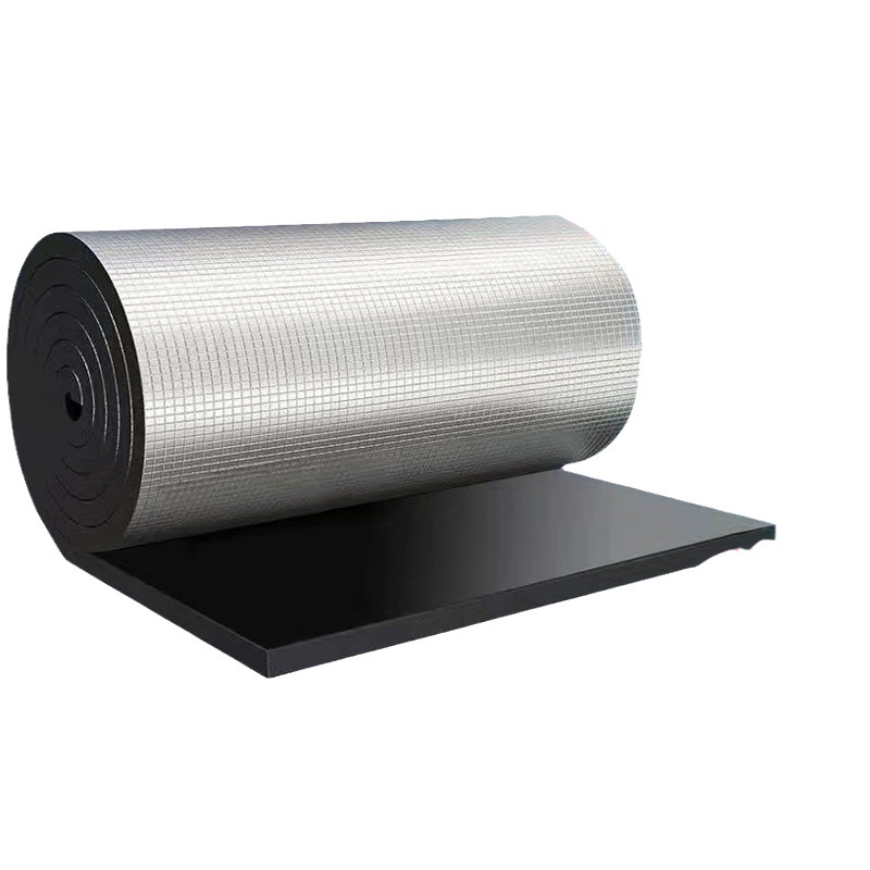 Aluminum foil insulation cotton self-adhesive roof Yang insulation cotton fireproof cotton roof insulation board indoor insulation material sound insulation board