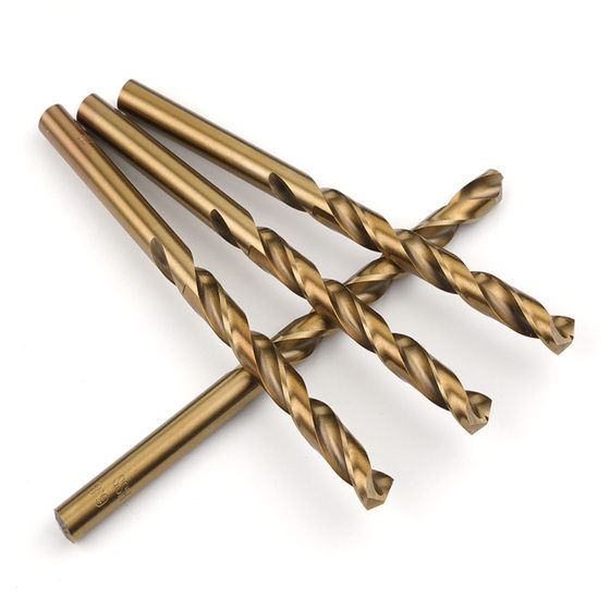 High-speed steel M35 cobalt-containing twist drill high hardness twist drill fully ground steel plate stainless steel punch drill