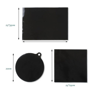 Two-color silicone induction cooker cleaning protection pad high temperature resistant waterproof glass fiber heat insulation pad non-slip pad
