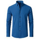 Cross-border foreign trade Korean slim-fit elastic shirt men's shirt Amazon foreign trade simple business thin shirt men