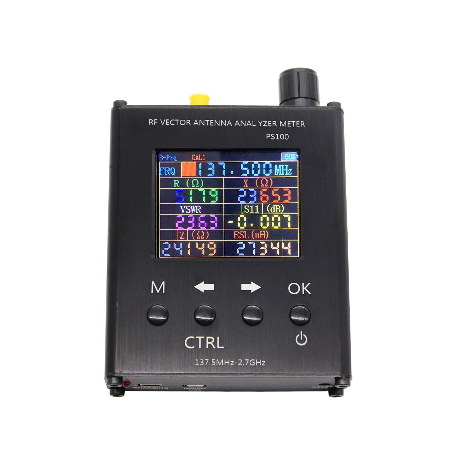 N1201SA PS100 antenna analysis measuring instrument standing wave meter tester 137.5 MHz-2.7GHz UV RF