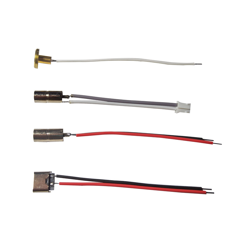 TYPE-C charging port welding wire DC charging head touch copper switch wooden base Lighting charging port with wire