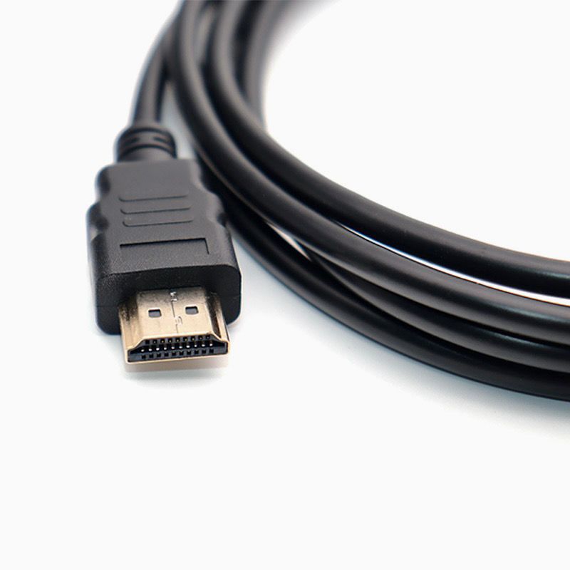 HDMI to VGA HD Line with Chip 1.8 m Computer Display Projection Connection Line No Audio No Power Supply