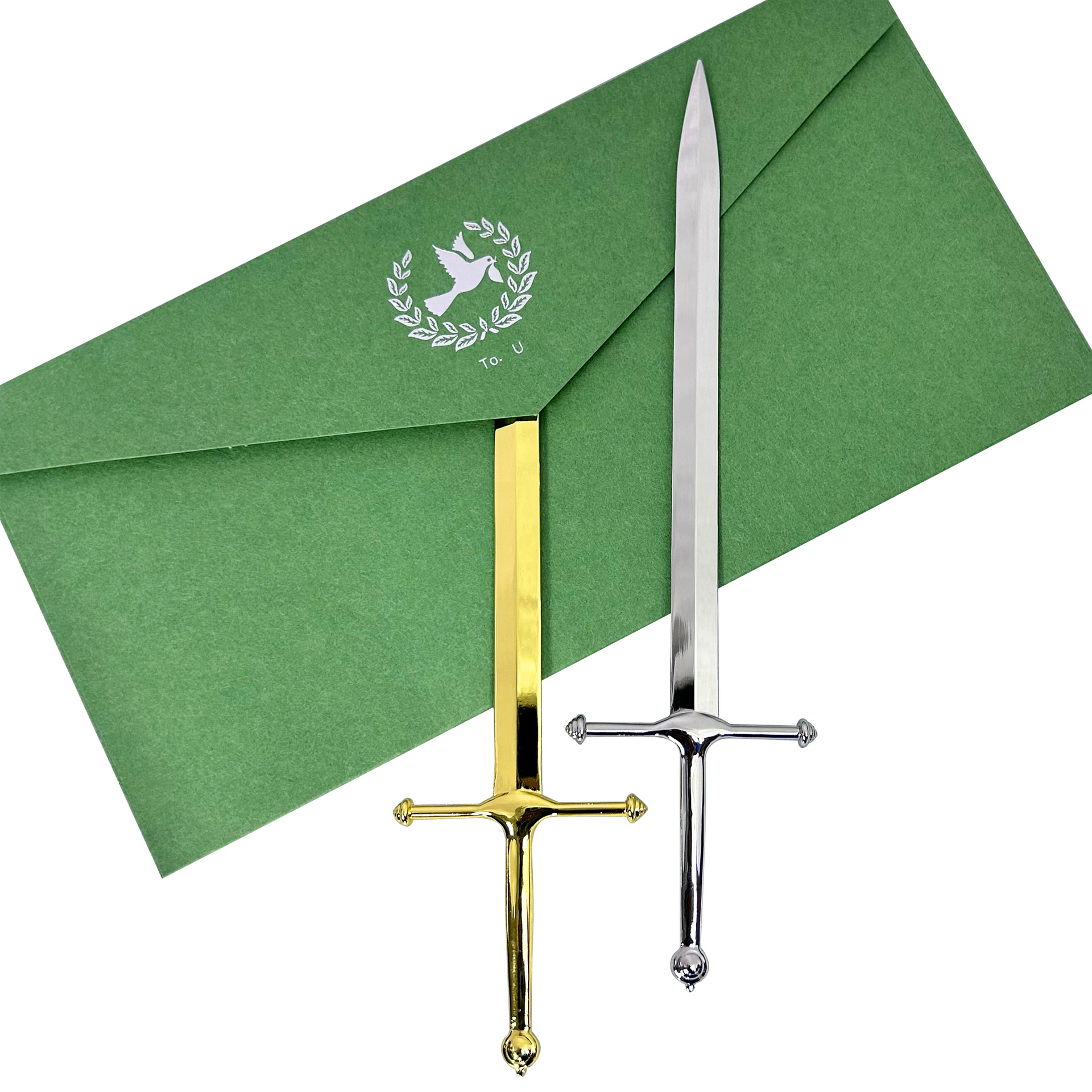 In Stock European sword Letter Opener metal Letter Opener retro office envelope removal tool Letter Opener