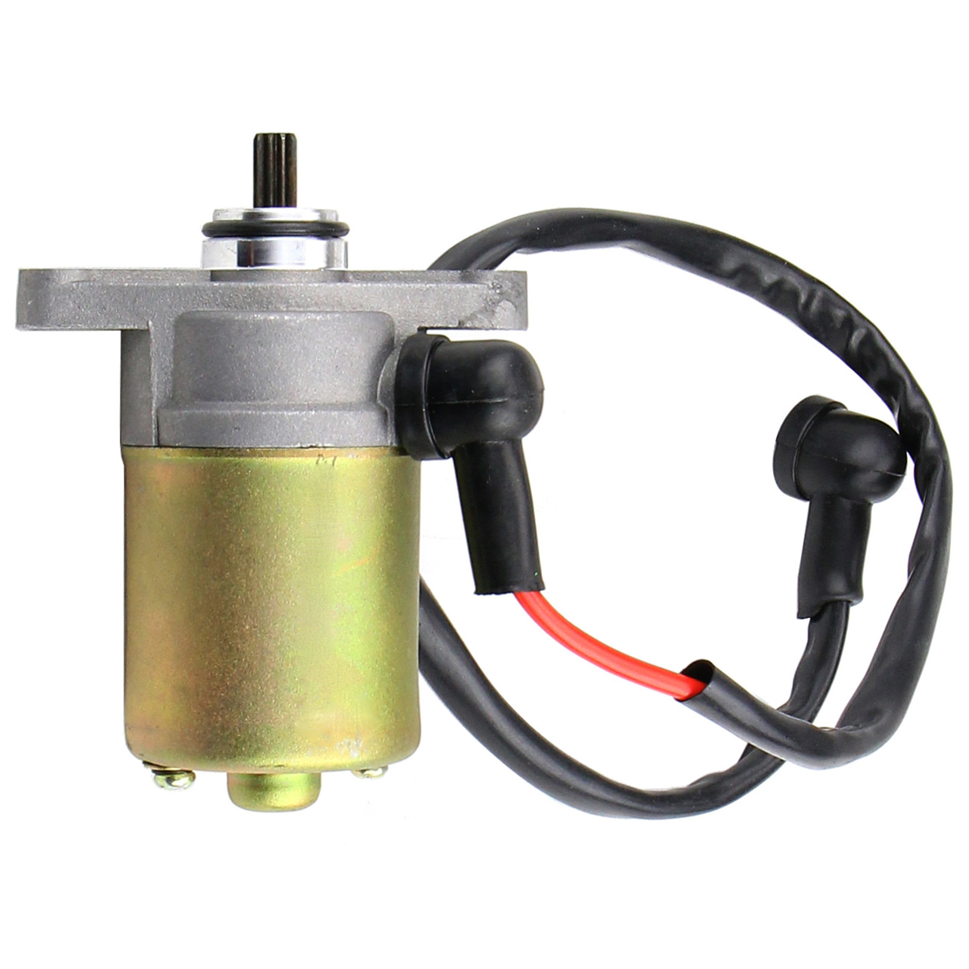 Cross-border scooter GY6 accessories GY6 50 80cc starter motor starter motor 10 teeth with line Motor 4 Punch