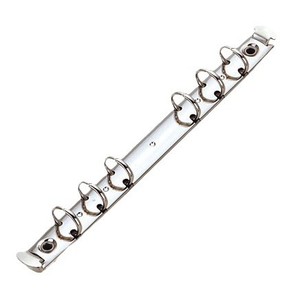 Six-hole iron clip A5 | A6 | A7 metal binder hinge this accessory 6-hole O-type clip this book binding iron clip