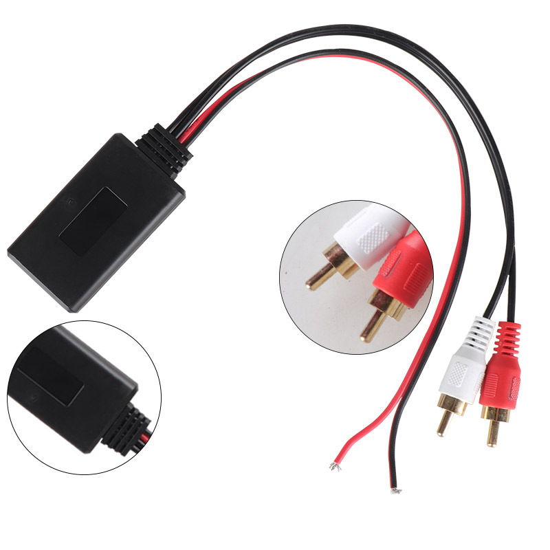 Автомобиль Bluetooth музыкальная линия Универсальный 2RCA Lotus мужской Bluetooth RCA аудио линия AUX аудио линия