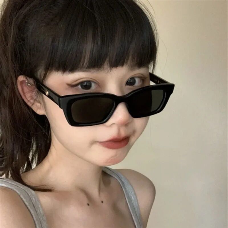 Солнцезащитные очки Jennie в том же стиле GM для женщин в ретро европейском и американском стиле солнцезащитные очки в Корейском стиле модные очки для дискотеки TikTok Горячие очки для девочек