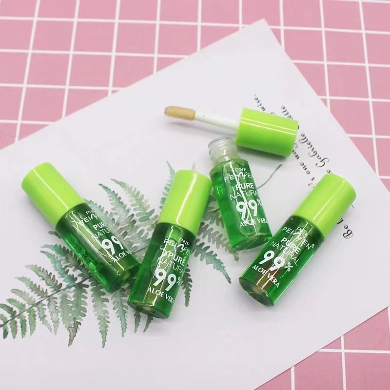 Cross-border Hot Aloe Color-changing Lipstick Water opp Bag Lip Gloss Lip Honey Moisturizing Long-lasting Penifen P7014