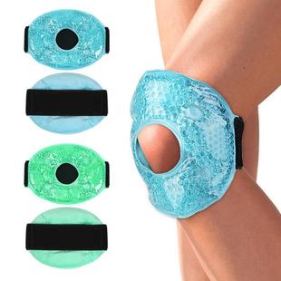 Cold and Hot Compress Soft Gel Ice Compress Strap Knee Wrist Elbow Calf Ankle Guard Heated Reuse