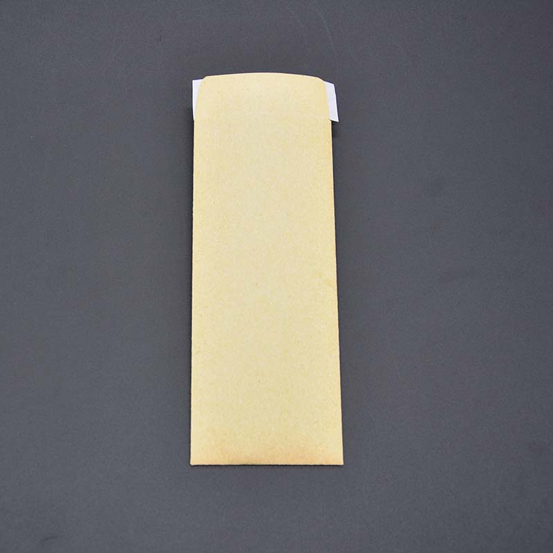 Factory wholesale yellow kraft paper envelope small size double-sided adhesive envelope bag thickened self-adhesive small envelope file bag