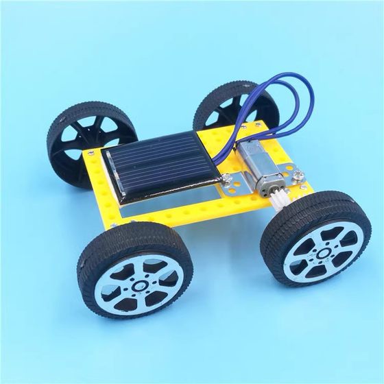 DIY solar car hand-assembled technology small production teaching aids Primary School students steam science experiment toys