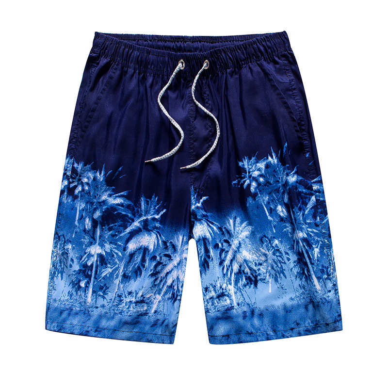 2022 New Arrival Beach Pants Men's Fashion Printed Shorts Loose Casual Beach Pants Outdoor Water Sports Pants