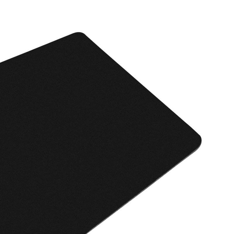 Small thick mouse pad computer Office Home All Black lock edge Internet cafe mouse pad office desk pad factory wholesale
