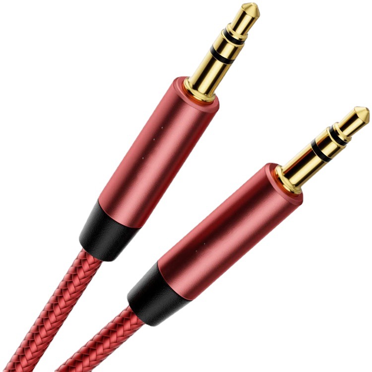 Edelink audio cable pure copper gold-plated 3.5mm male-to-male audio mobile phone Bluetooth car cable spot