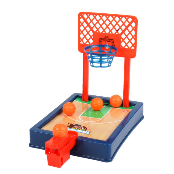 Mini desktop basketball game stand double finger catapult basketball shooting machine children parent-child interactive educational toys wholesale