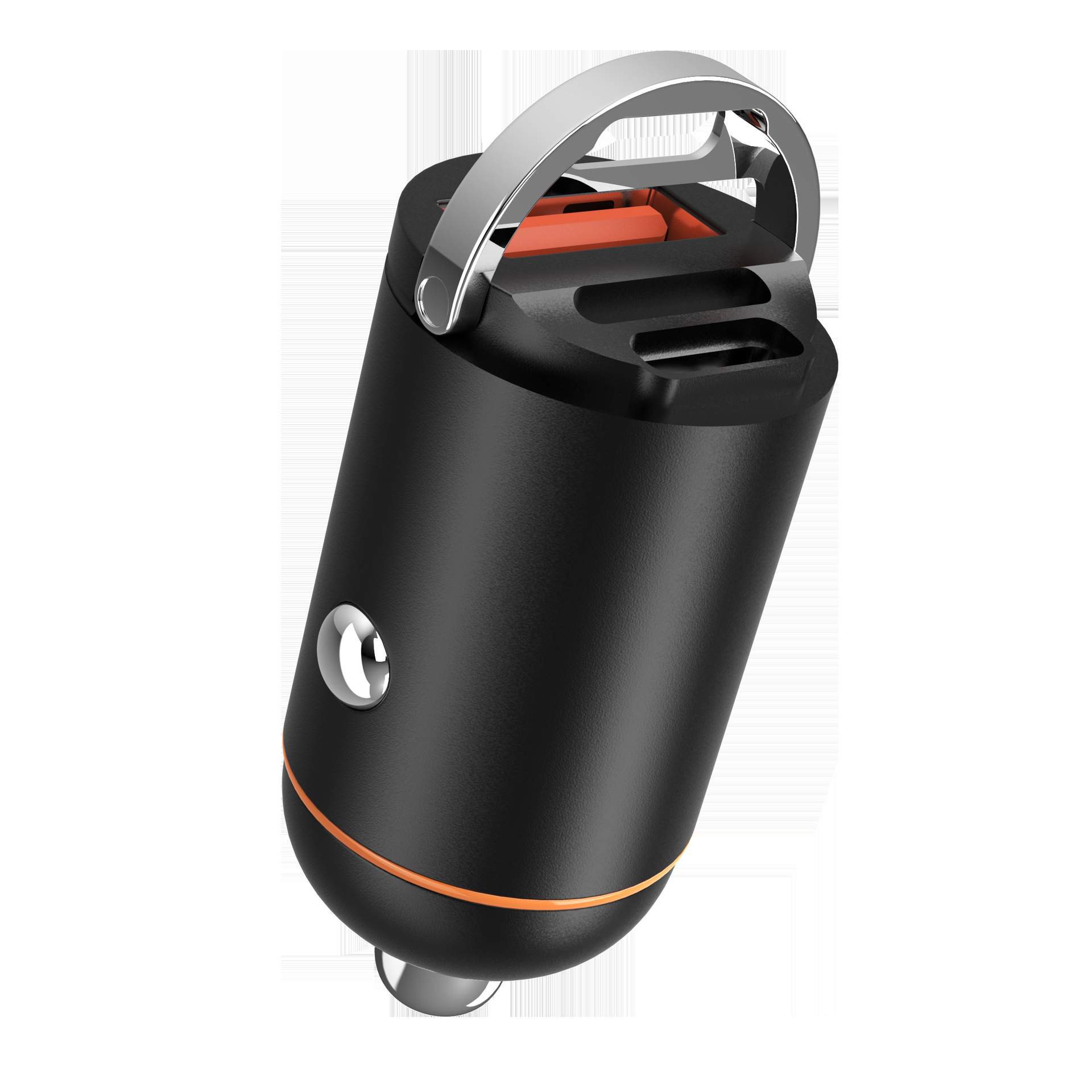 Новое автомобильное зарядное устройство Mini Hidden PD65W многофункциональное небольшое тяговое кольцо автомобильное зарядное устройство прикуриватель переходник