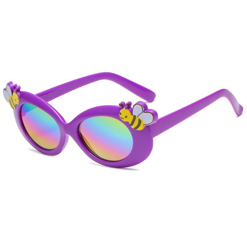 New children's sunglasses cute doll cartoon sun protection dustproof eye protection boys and girls sunglasses kids girls foreign trade glasses