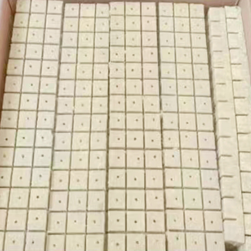 農業用岩綿25*25*25育苗ブロック実体メーカー無土栽培岩綿育苗基体|undefined