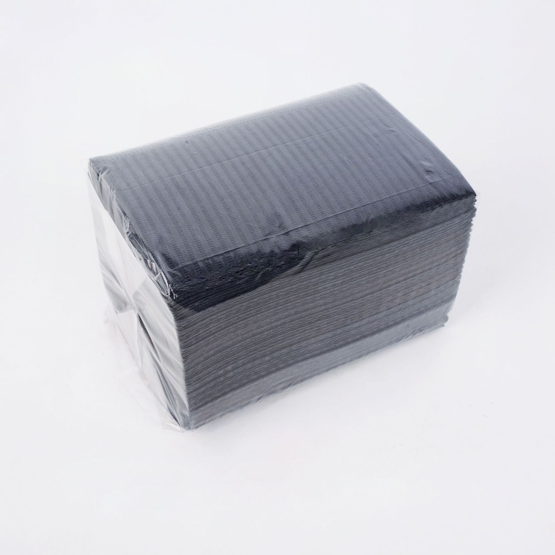 Disposable nail tablecloth 50 pieces white powder Yellow Blue Green Purple two pieces of paper one film nail disposable table mat towel