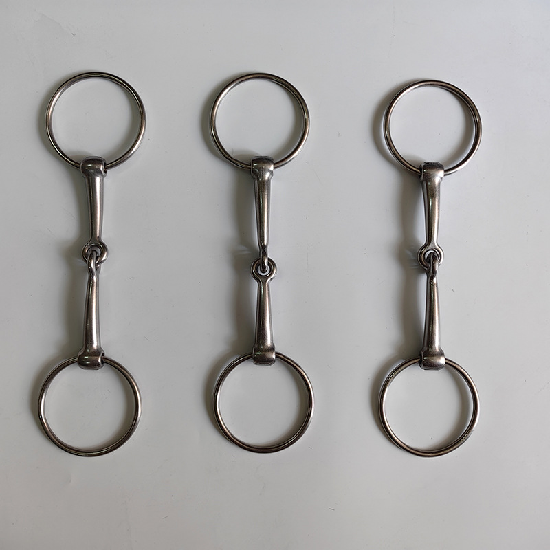 Horse chewing stainless steel horse grade horse chewing mouth water grip reins accessories equestrian harness supplies horse mouth iron