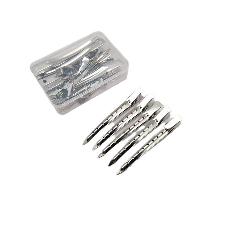 Hairdressing clip positioning clip makeup artist hand push corrugated clip photo studio dyeing and ironing modeling seamless clip partition clip duckbill clip