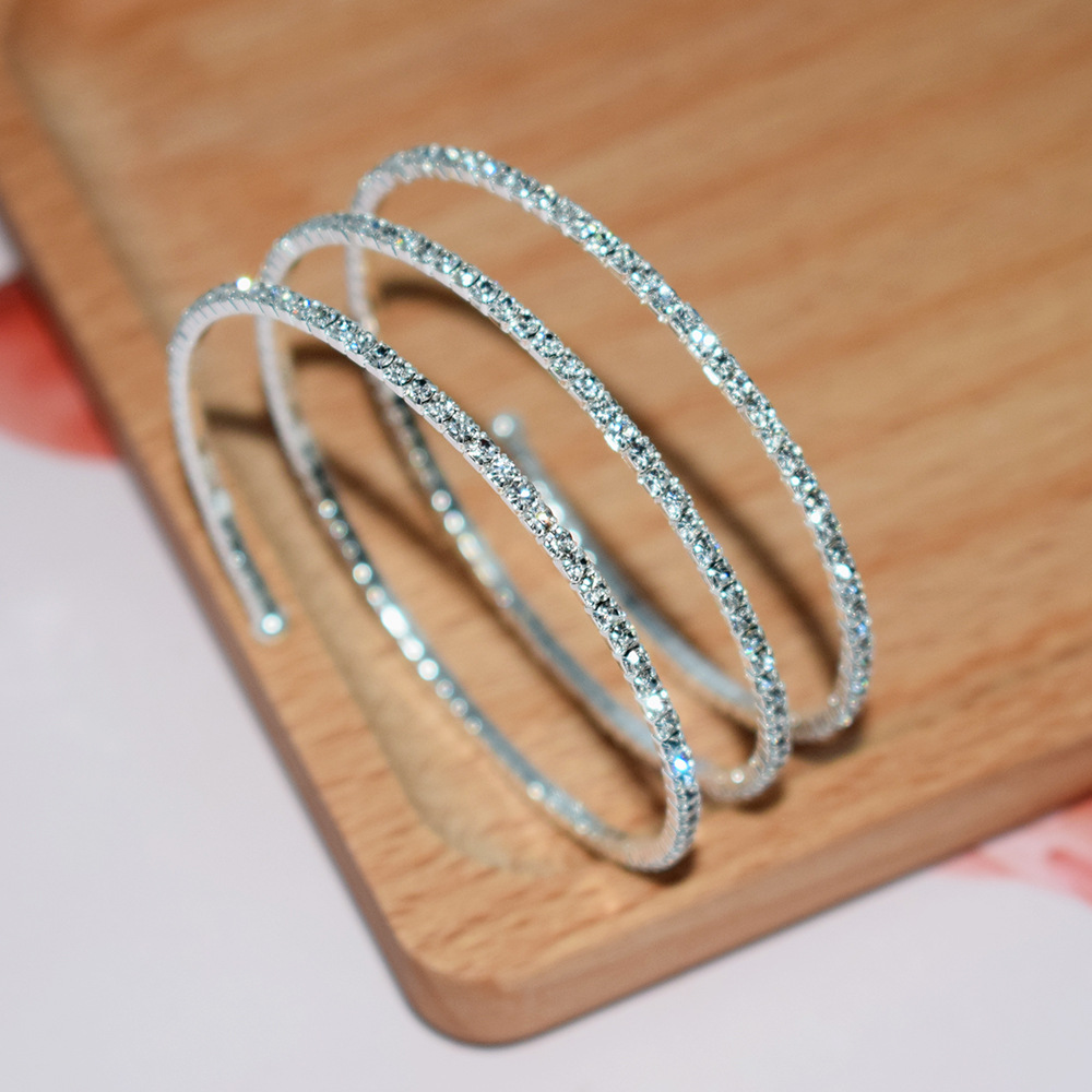 Pulsera de la danza del vientre danza Oriental reloj de rendimiento accesorios anillo de brazo Nueva pulsera de diamantes de imitación pulsera de la danza pulsera de cristal