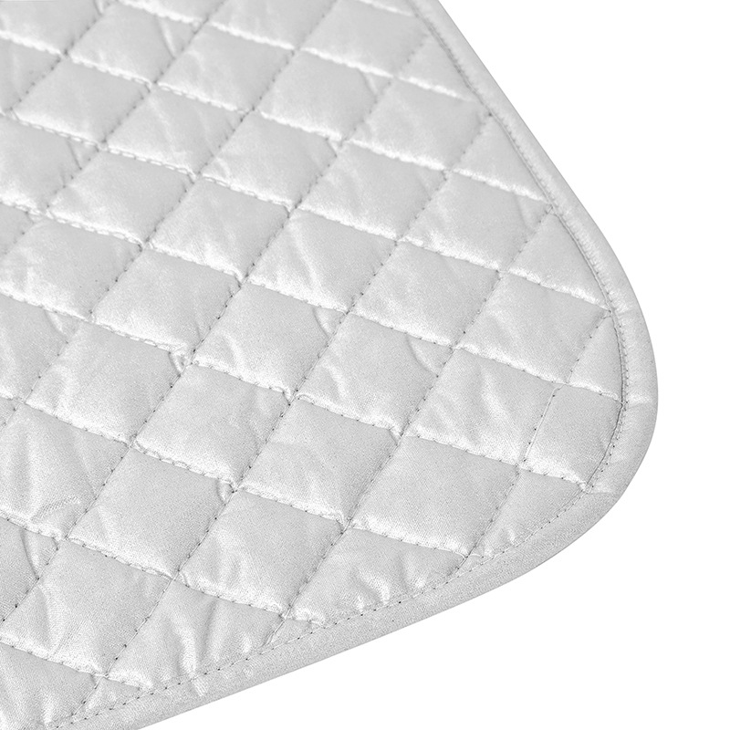 Factory Direct Supply Household Foldable Portable Heat Insulation High Temperature Resistant Ironing Pad Cotton Silver Ironing Pad