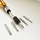 Positive and reverse press ratchet semi-automatic screwdriver quick screwdriver unscrewdriver labor-saving speed-up hand screwdriver
