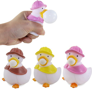 Shake the sound Net red with duck spit bubble decompression toy squeeze vent pinch music stall supply wholesale