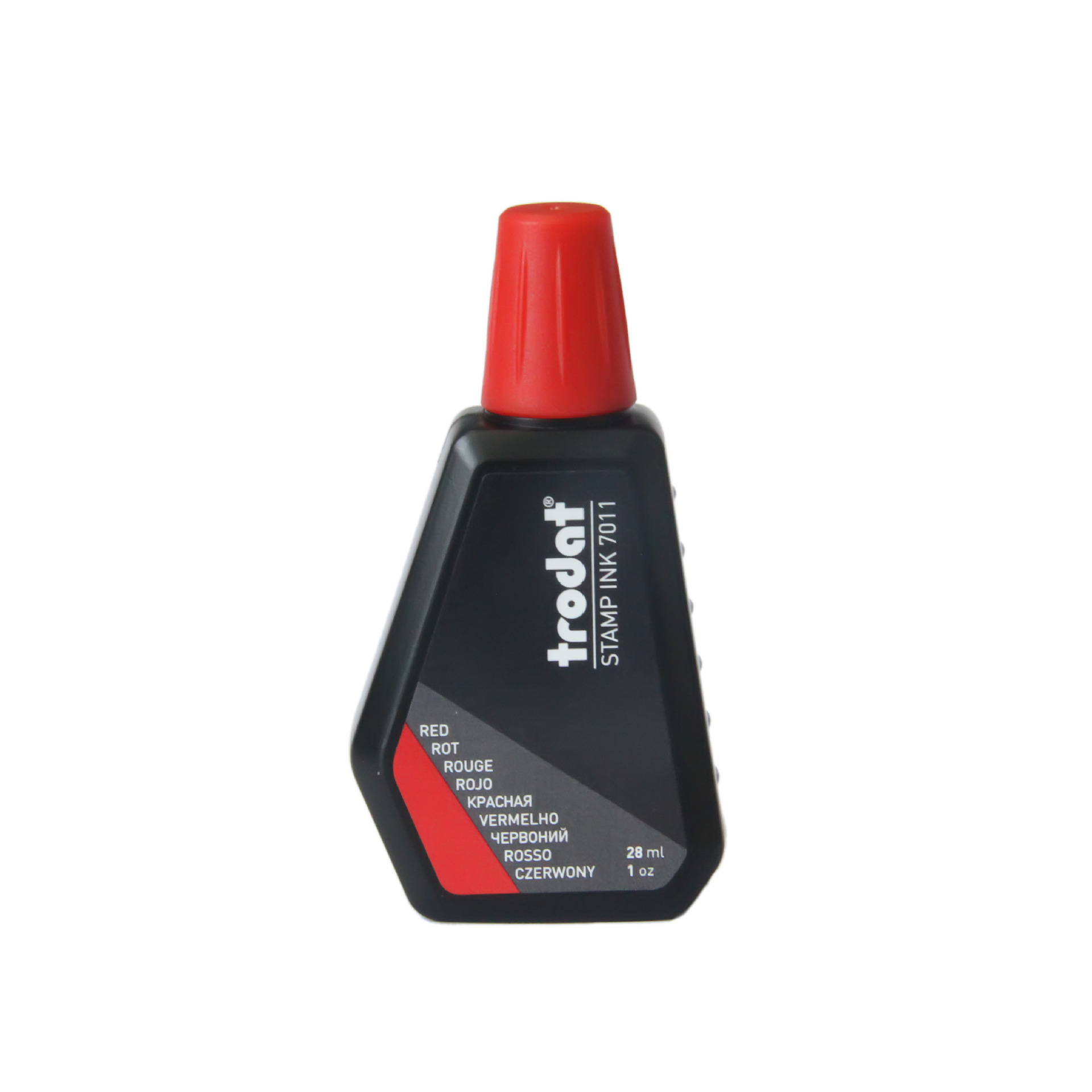 Trodat Zhuo da genuine goods 7011 ink-back printing oil water-based ink-back printing special printing oil 28ML material wholesale
