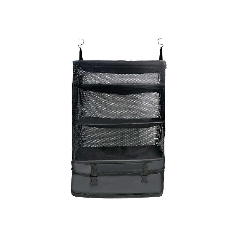 Household goods foreign trade new multi-functional clothing travel storage three-layer hanging bag travel storage bag storage bag