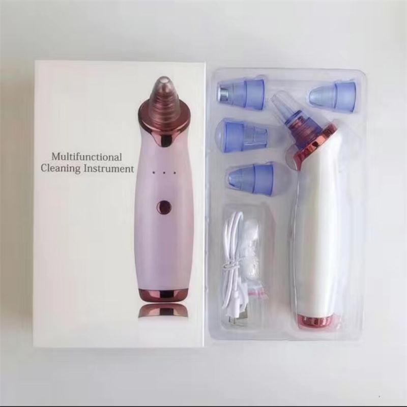 Amazon rechargeable electric blackhead suction instrument pore facial intelligent massage care beauty instrument one-piece delivery